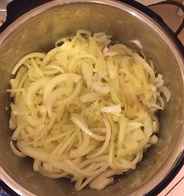 Instant Pot onions